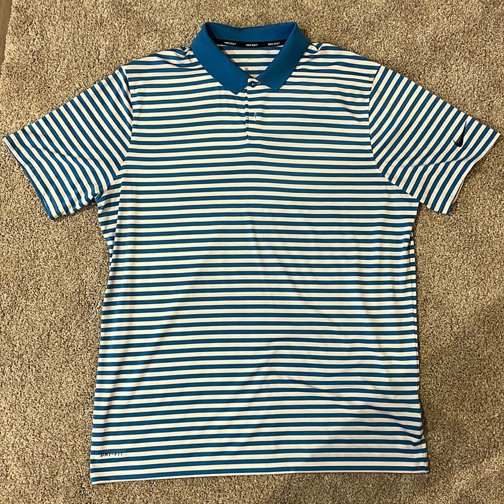 Nike striped polo